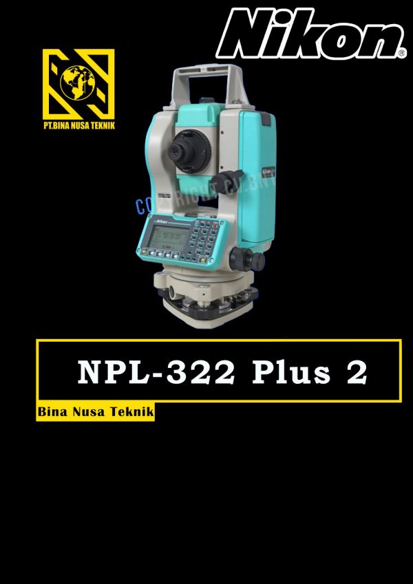 Total Station Nikon NPL-322 Plus 2