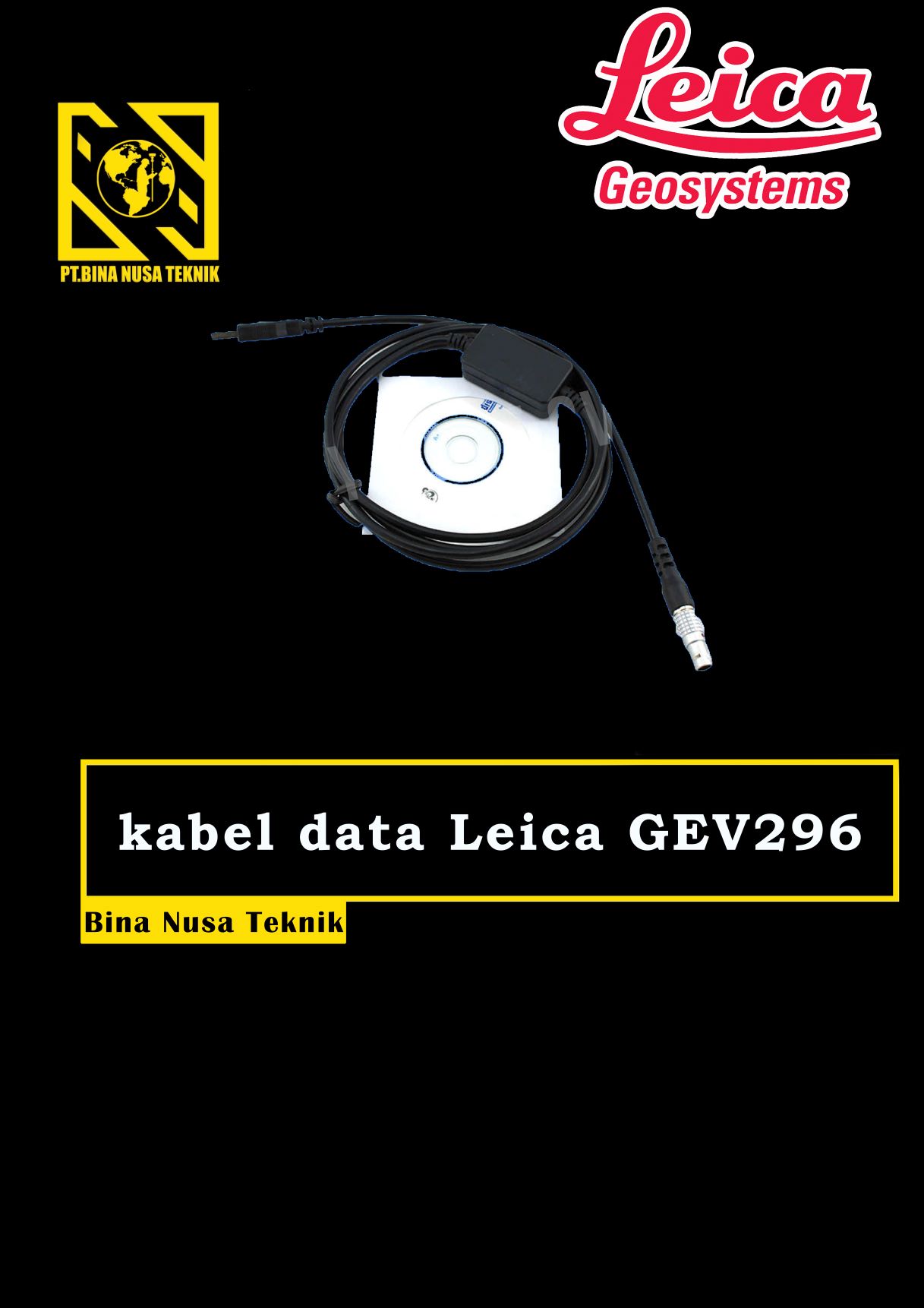 kabel data Leica GEV296