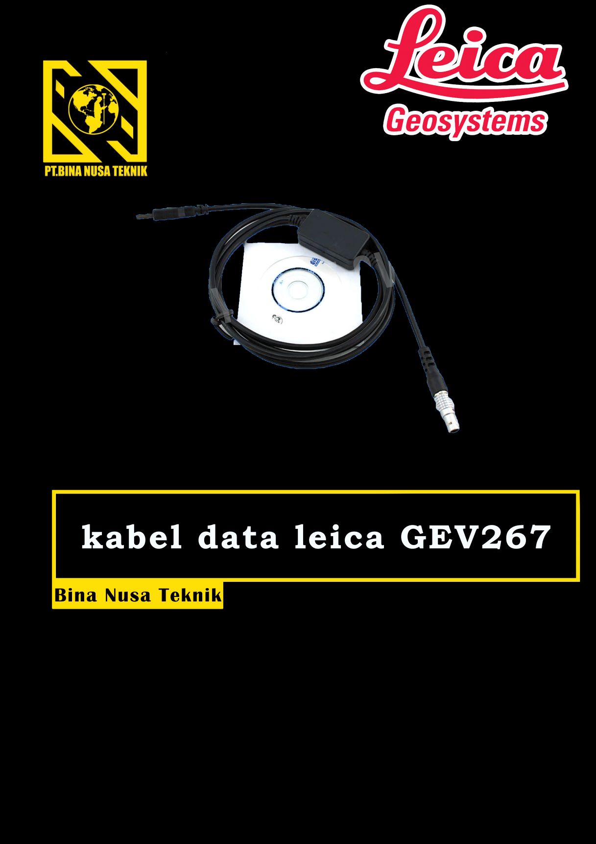 kabel data leica GEV267